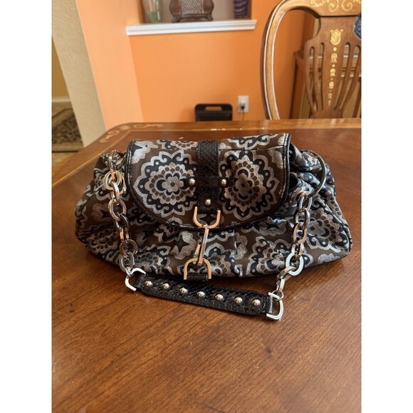 Rafe New York RARE VINTAGE Black Rajasthan Hobo Resort Collection - Picture 4 of 16